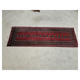 Bokhara Wool 2.7 x 7.11 Rug Handmade in Pakistan