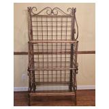 Vintage Modern 1960s Bamboo 3 Tier Etagere