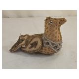 Antique Native American Hand Beaded Bird Whimsy