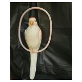 Vintage Celluloid Perched Bird Companion Toy
