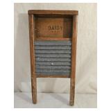 Antique Daisy Wood Washboard