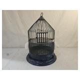 Vintage Domed Metal Bird Cage