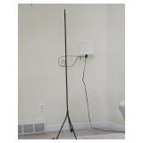 Antique Hand Forged Wrought Iron Floor Lamp