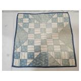 Vintage 22" x 22" Patchwork Doll Quilt