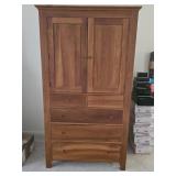 Solid Cherry Armoire / TV Cupboard