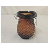 Antique Victorian Glass Christmas Tree Fairy Lamp