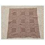Antique Loom Woven Wool Square