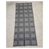 Antique Loom Woven Wool Coverlet