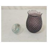 Antique Glass Christmas Tree Fairy Lamp, Ornament
