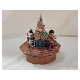 Vintage 1986 Schmid Wooden Christmas Music Box