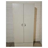 Vintage Retro 2 Door Metal Storage Cabinet
