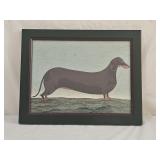 Warren Kimble Delilah Folk Art Framed Print