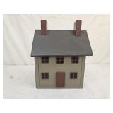 Handmade Folk Art Decorative Wooden House