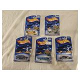 5 NIB Hot Wheels Diecast Cars