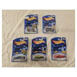 5 NIB Hot Wheels Diecast Cars