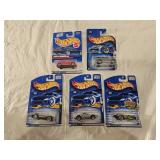 5 NIB Hot Wheels Diecast Cars