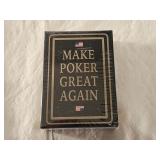 NIB 2018 Make Poker Great Again Political Cards