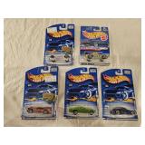 5 NIB Hot Wheels Diecast Cars