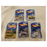 5 NIB Hot Wheels Diecast Cars