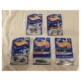 5 NIB Hot Wheels Diecast Cars