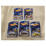 5 NIB Hot Wheels Diecast Cars