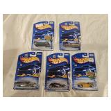5 NIB Hot Wheels Diecast Cars