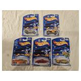 5 NIB Hot Wheels Diecast Cars