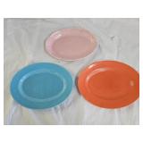 Homer Laughlin & W.S. George Earthenware Platters