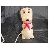 Vintage 1950s/60s Snoopy Night Light