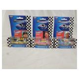 3 Nascar 1:64 Scale Diecast Cars