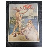 1974 US Marines Recruiting Poster