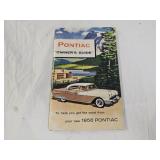 Vintage 1956 Pontiac Owners Guide