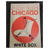 1970s Fleer Chicago White Sox Big Sign Placard