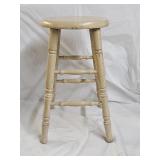 Painted Wood Stool