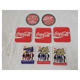 Unopened Topps NKOTB Cards, Coke Coasters