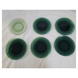 Anchor Hocking Emerald Green 8" Plates