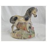 Vintage Hand Painted Chalkware Horse Souvenir