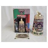 Budweiser Nascar 50th Anniversary Stein