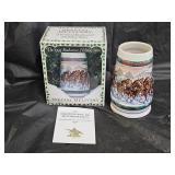 Anheuser Busch Budweiser 1993 Holiday Stein