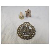 Vtg Horse Bridle Medallion, Collectibles