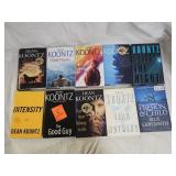 Dean Koontz and Preston & Child Hardback Books