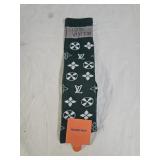 New Louis Vuitton Green Logo Socks