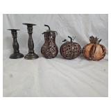 Fall and Halloween Candle Holders
