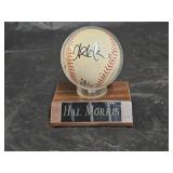 Hal Morris Autographed Baseball