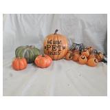 Fall Halloween Pumpkins, String Lights
