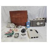 Vintage Polaroid 800 Camera and Accessories