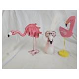Pink Flamingo Statues and Collectibles