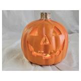 Vinatge Paper Magic Group Plastic Lighted Pumpkin