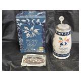 Anheuser Busch 1998 Nagano Olympic Stein