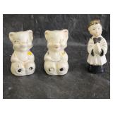 Vintage Shawnee Pottery Shakers, Japan Figurine